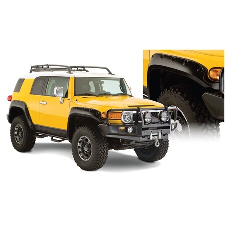 Bushwacker 07-14 FJ CRUISER POCKET STYLE FENDER FLARES 31922-02